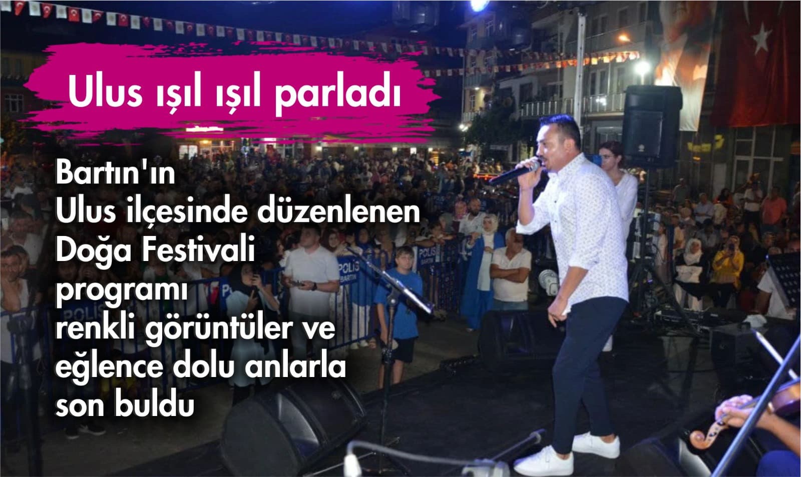 Ulus'ta Doğa Festivali Başladı