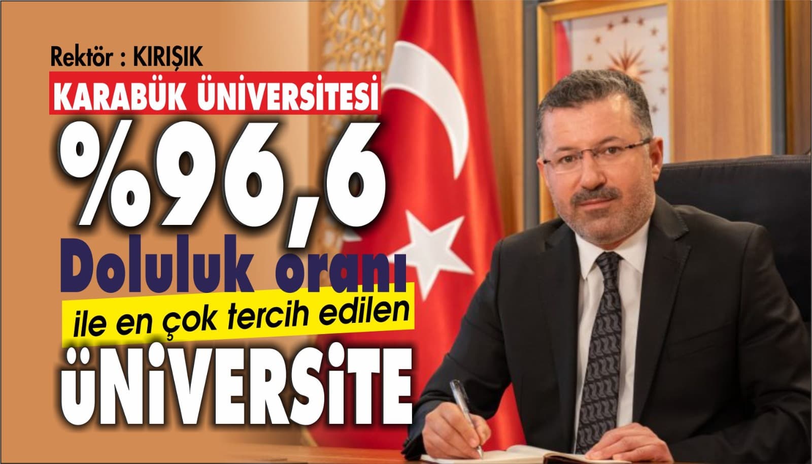 Karabük Üniversitesi en çok tercih edilen üniversite oldu