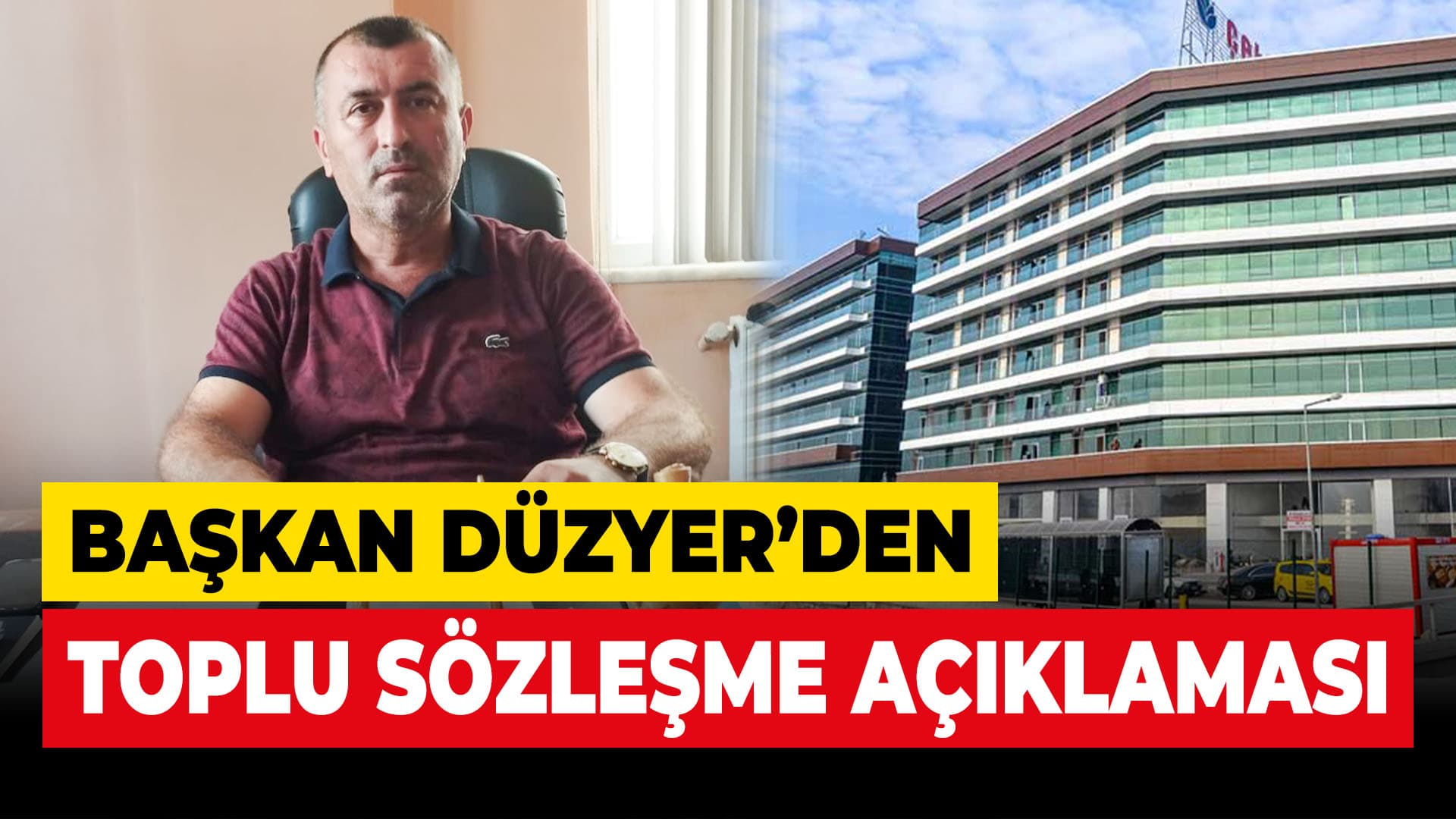 Belediye-İş Sendikasından toplu sözleşme görüşmesi açıklaması