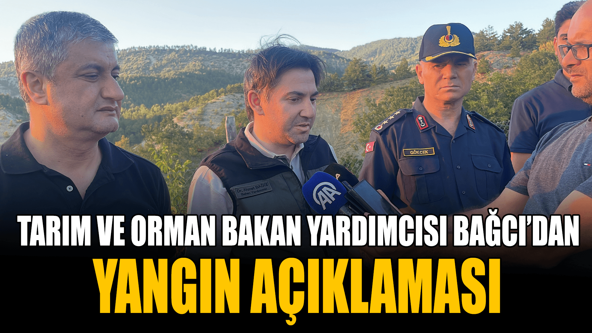 Tarım ve Orman Bakan Yardımcısı Bağcı'dan Karabük'teki orman yangınına ilişkin açıklama: