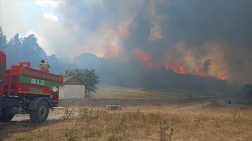 Yangın Gerede'ye sıçradı