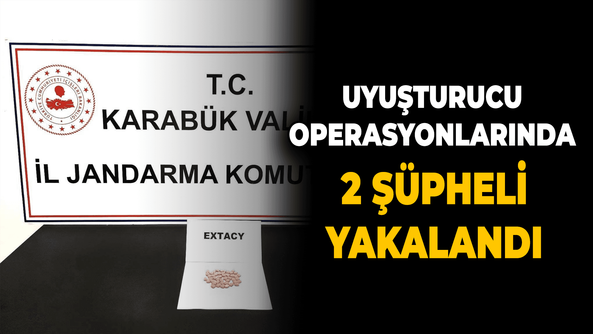 Karabük'te uyuşturucu operasyonlarında 2 şüpheli yakalandı