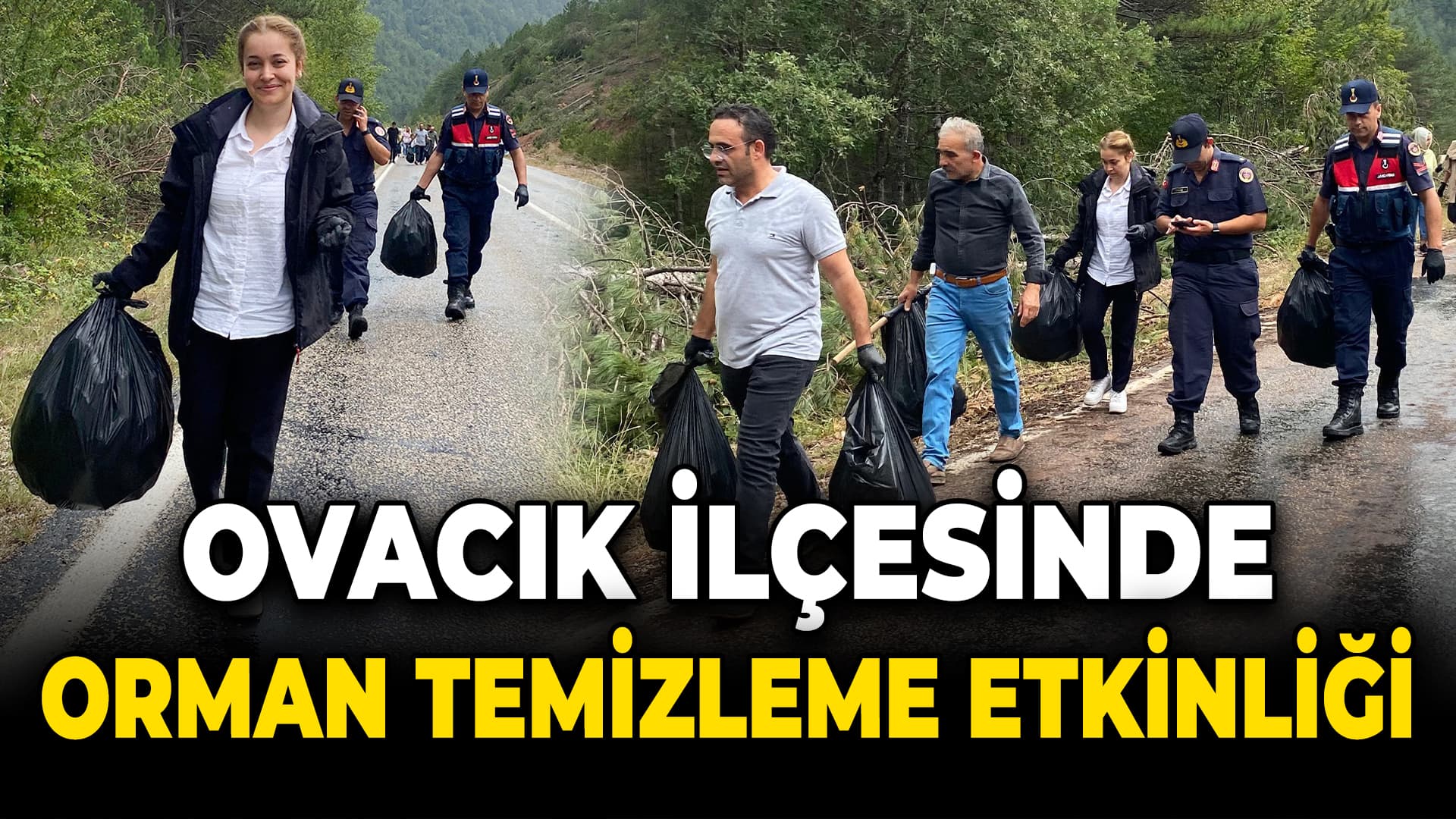 Karabük'te "Ormanlarımızı Temizleyelim" etkinliği düzenlendi