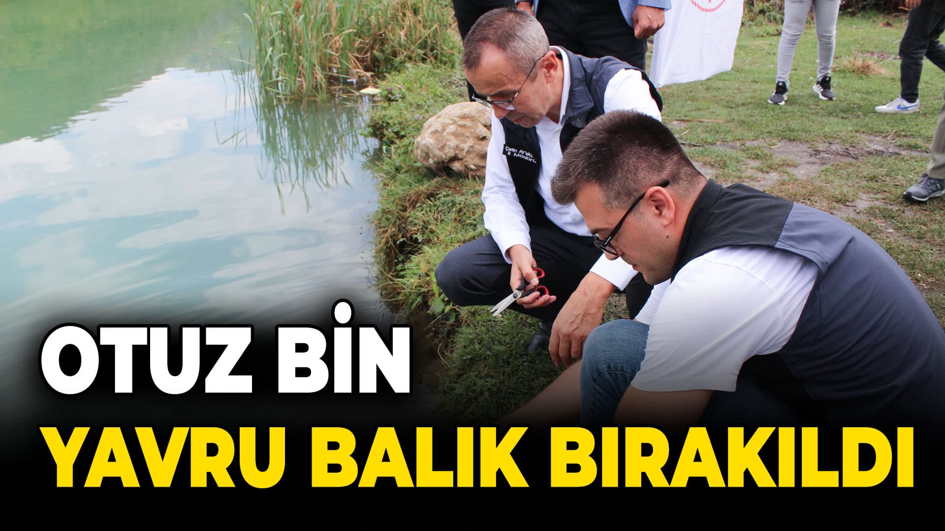 Göletlere 30 Bin Yavru Balık Bırakıldı
