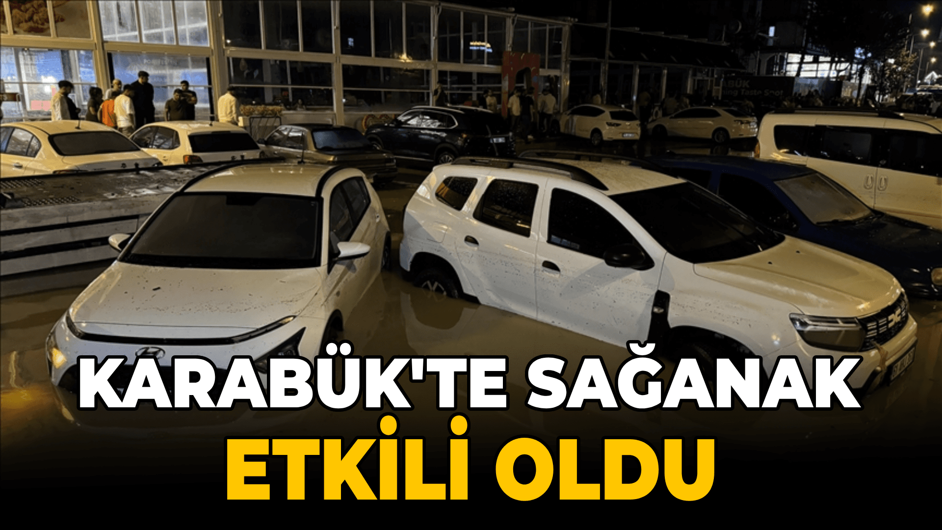 Karabük'te sağanak etkili oldu