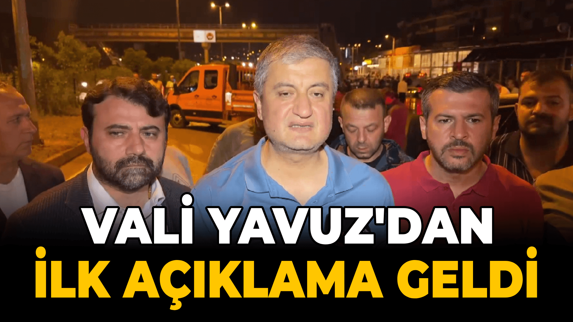 Karabük Valisi Yavuz'dan yoğun yağışa ilişkin ilk açıklama geldi