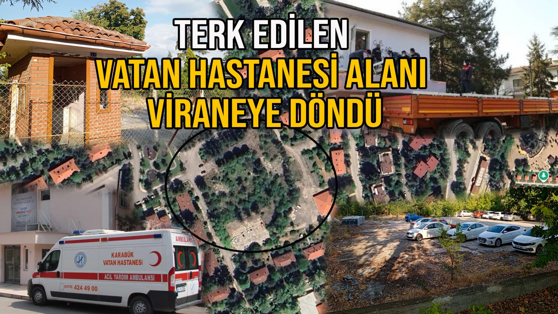 Vatan Hastanesi'nin Kaderine Terk Edilmiş Alanı 2024'te Hala Çözüm Bekliyor