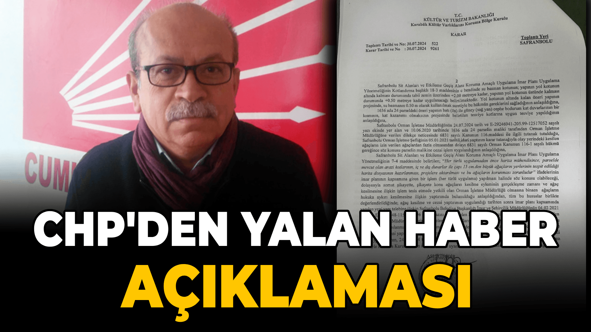 Başkan Acar: "CHP'li Belediye Başkanından Yeğenine Villa Kıyağı" Haberi Tamamen Yalan