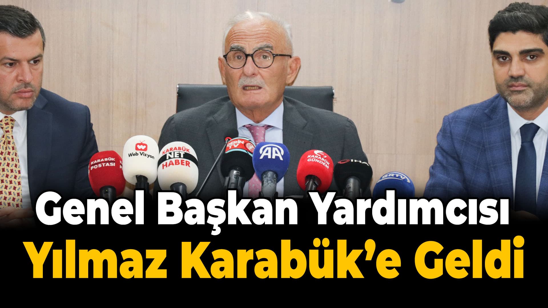 AK Parti Genel Başkan Yardımcısı Yılmaz Karabük’e geldi