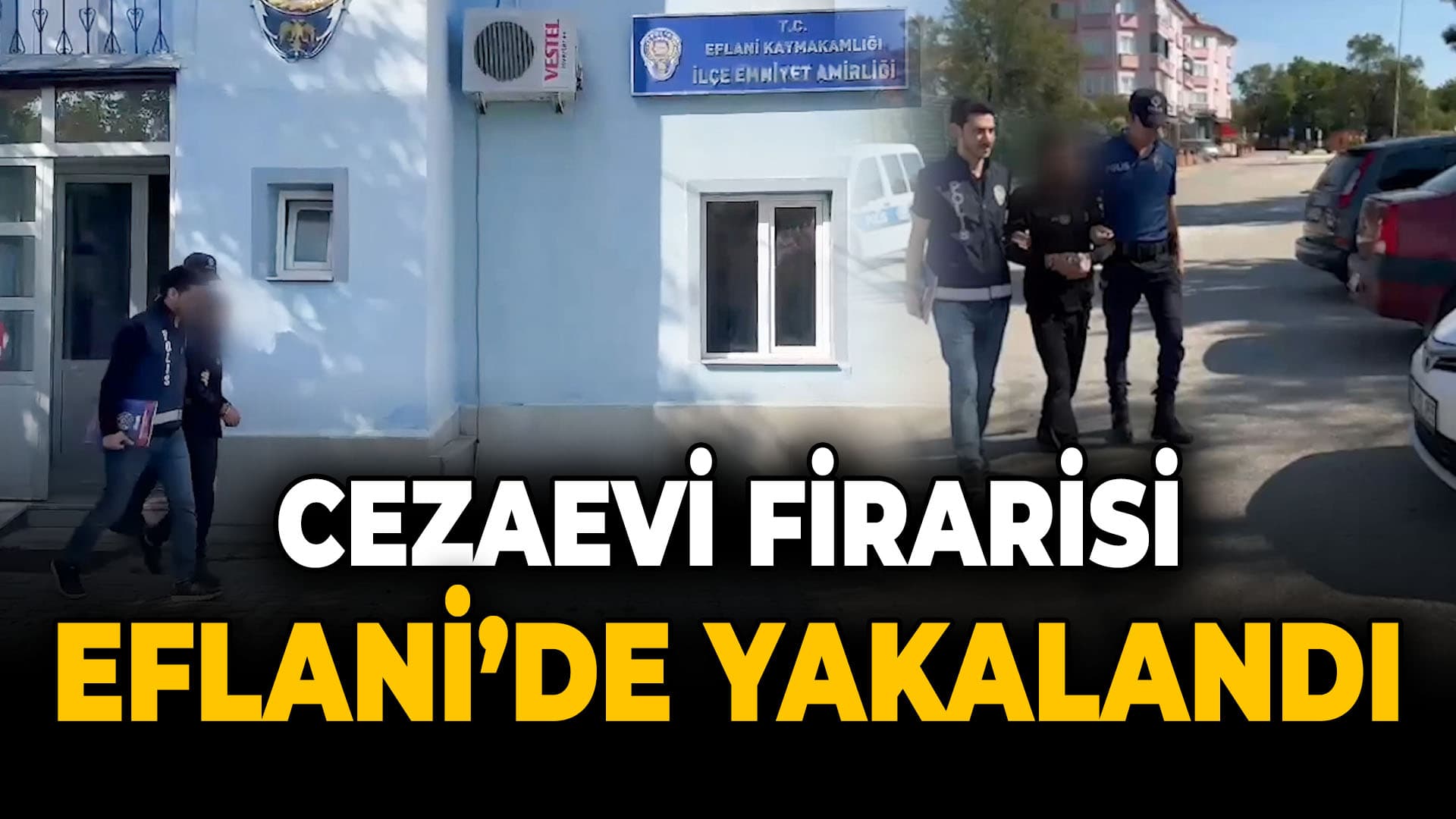 Karabük'te aranan cezaevi firarisi saklandığı müştemilatta yakalandı