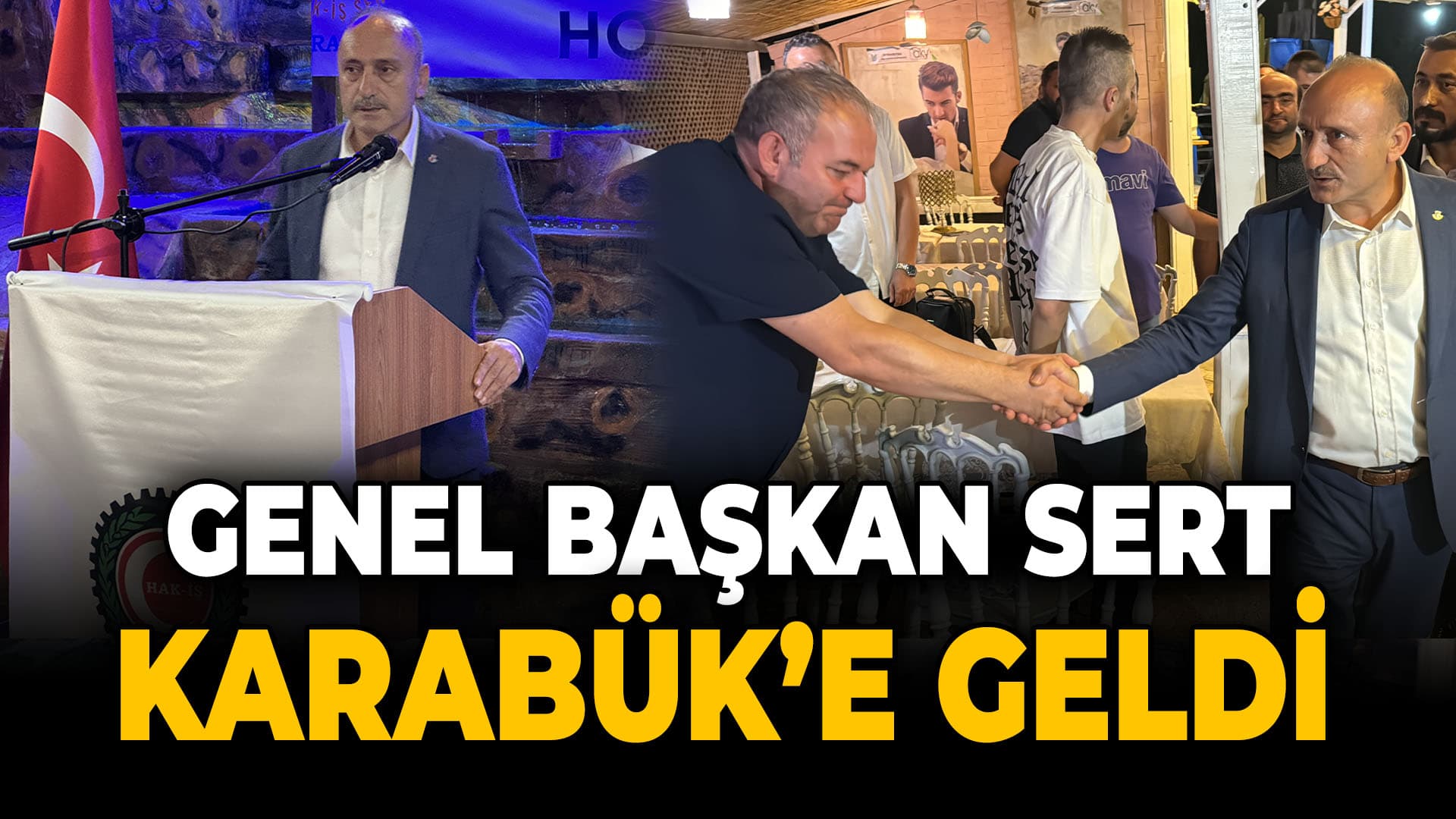 Öz Sağlık-İş Sendikası Genel Başkanı Devlet Sert, Karabük'te Sendika Üyeleriyle Buluştu