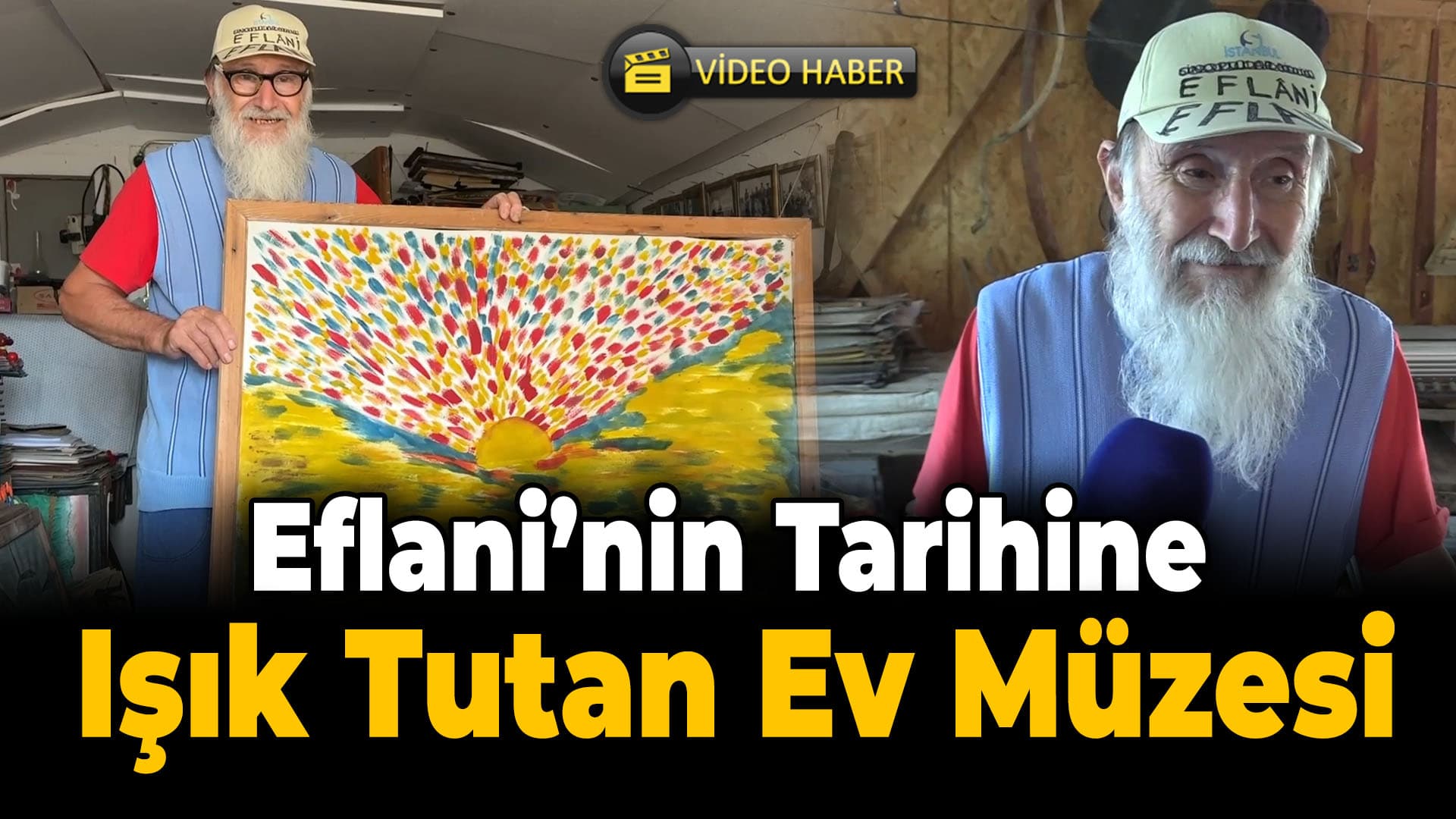 74 Yaşındaki Fahri Öztürk’ten Evinde Müzeye Dönüşen Birikim