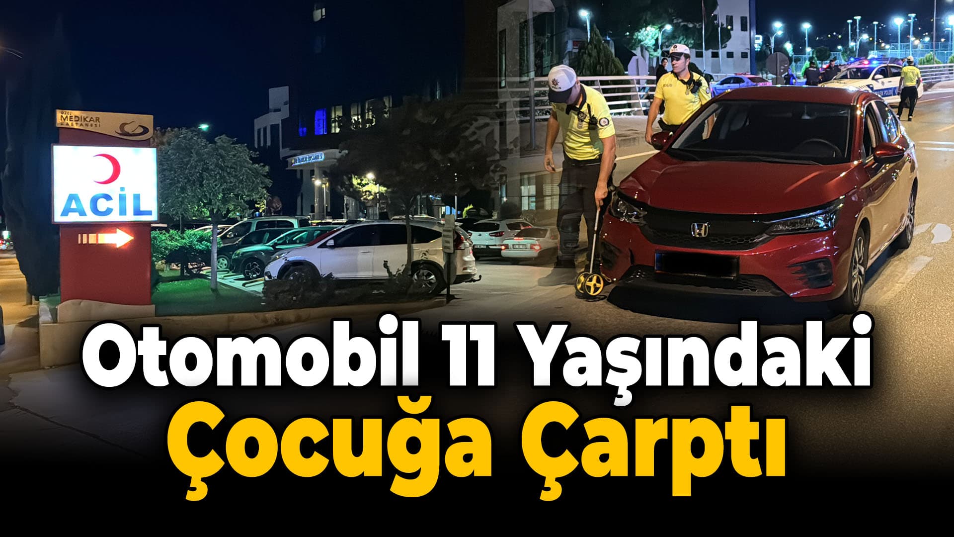 Karabük'te Otomobilin Çarptığı Çocuk Ağır Yaralandı