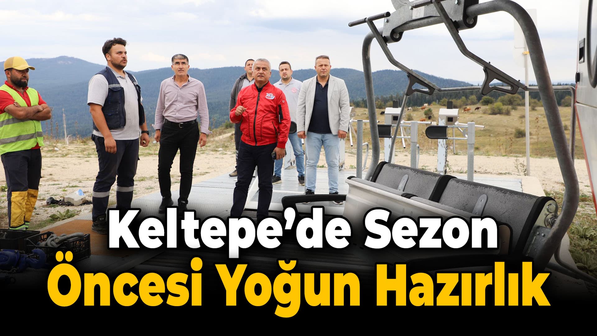 Keltepe Kayak Merkezi Yeni Sezona Hazırlanıyor