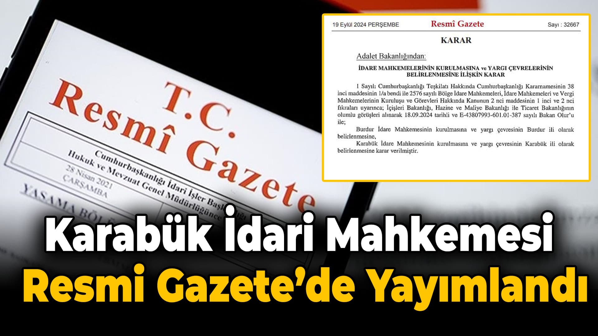 Karar Resmi Gazete’de Yayımlandı