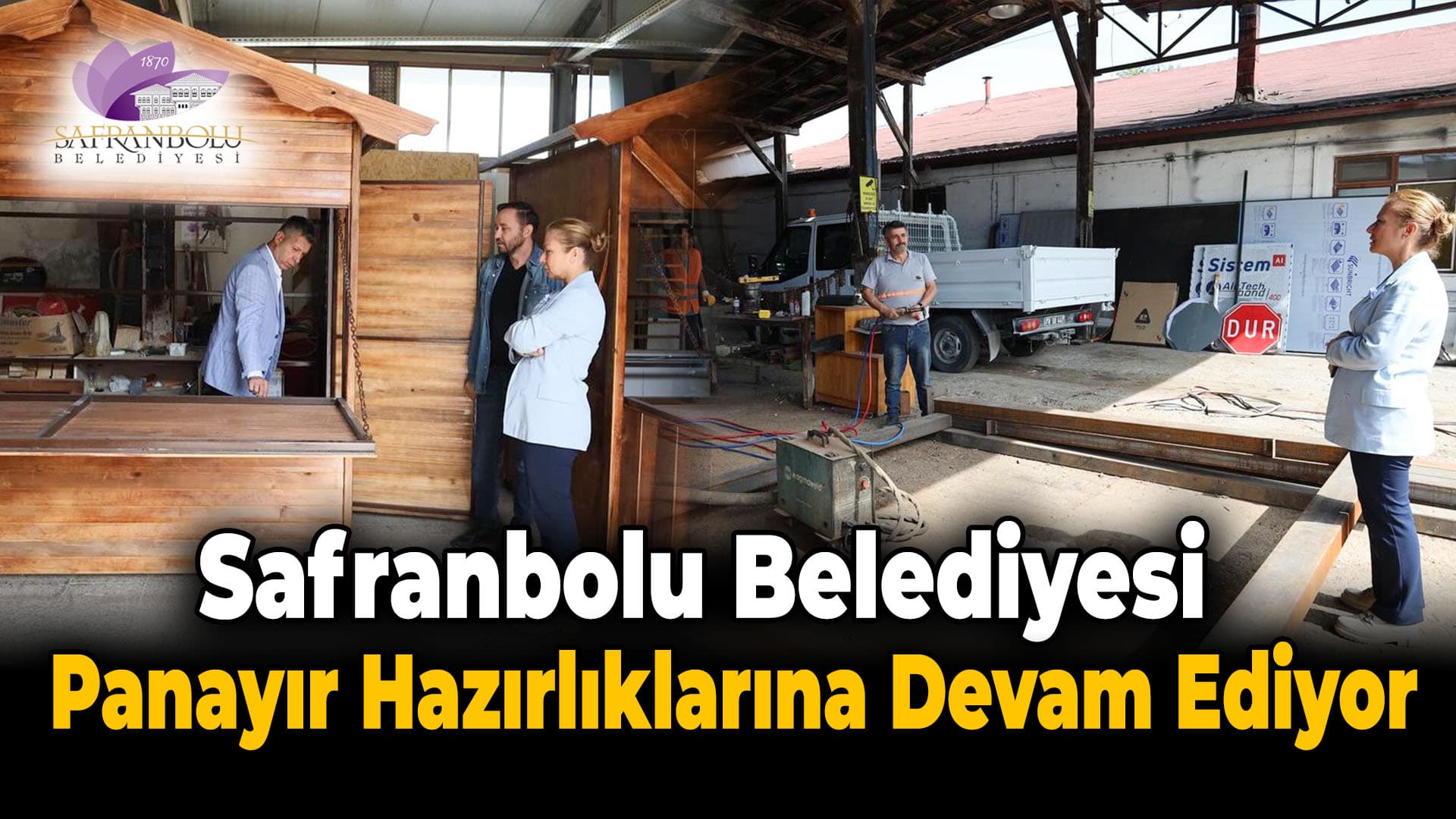 Yılbaşı ve Ramazan Panayırı Hazırlıkları Sürüyor