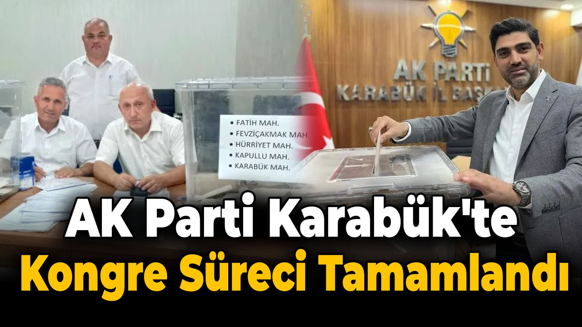 AK Parti'de İlçe Delege Seçimleri Tamamlandı