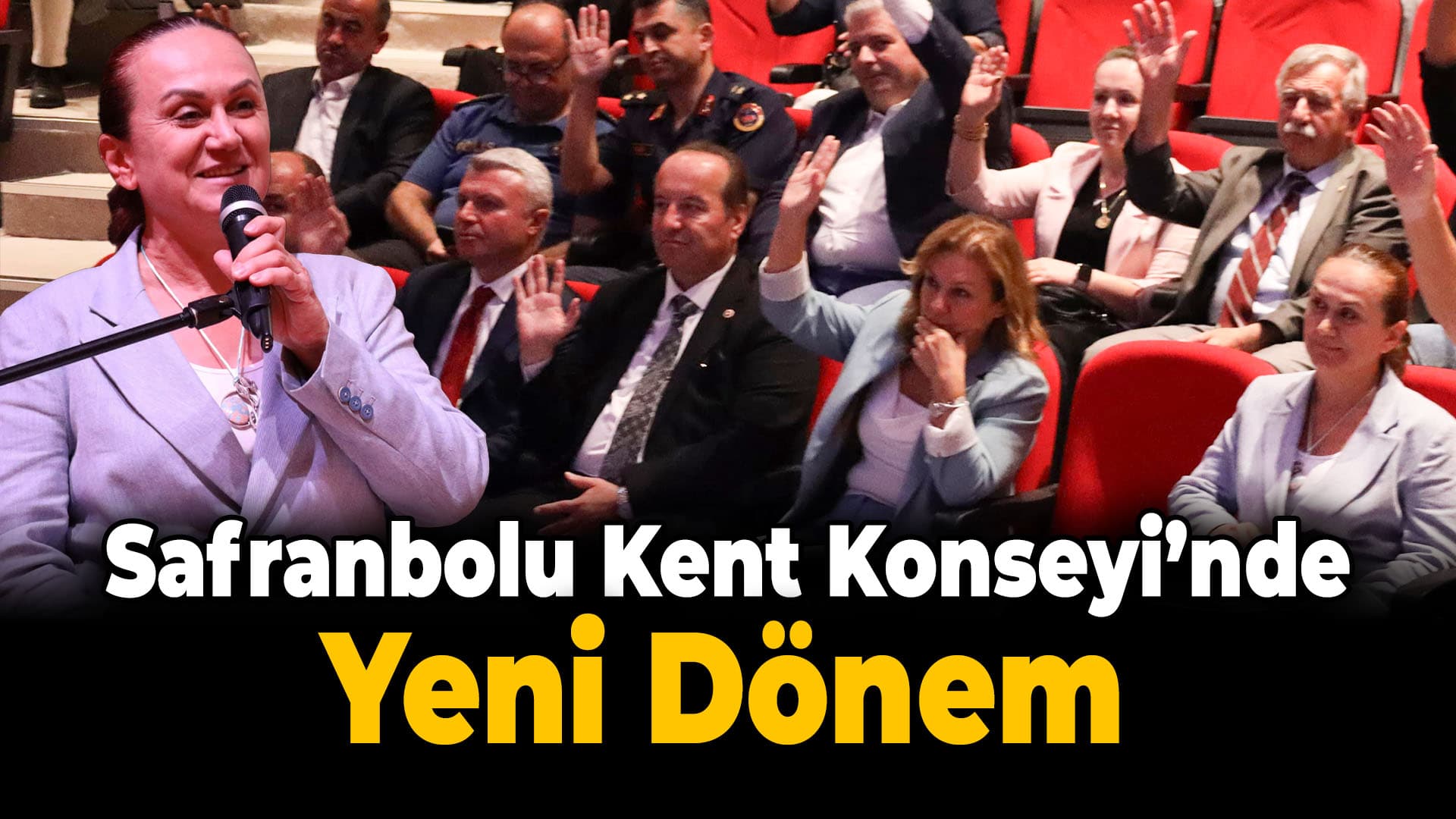 Hem Toplantı Hem Başkanlık Seçimi Yapıldı