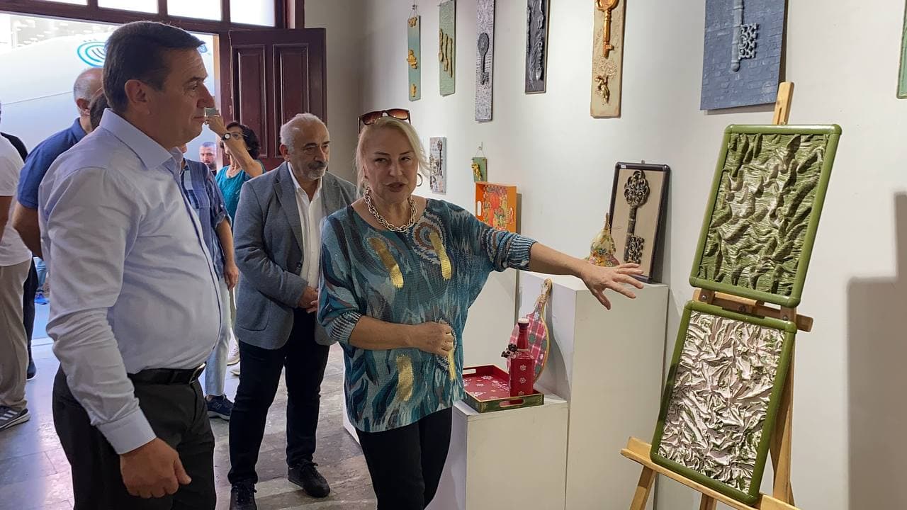 Zonguldak'ta "Kadın Eli" sergisi açıldı