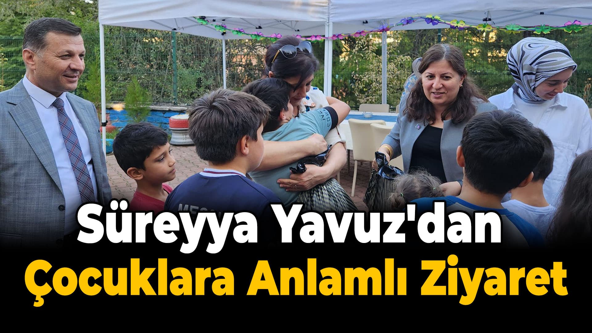 Vali Yavuz’un Eşi Güleç Çocuk Sitesi’ni Ziyaret Etti