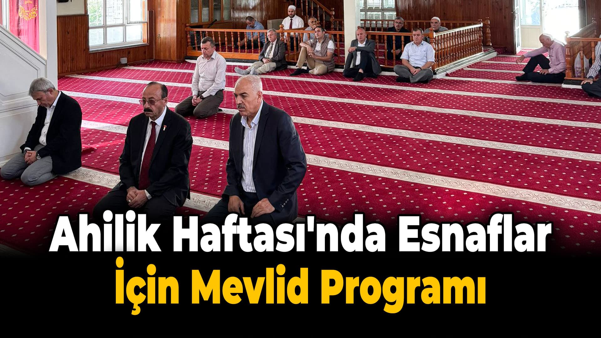 Esnaf Odaları Birliği’nden Mevlid