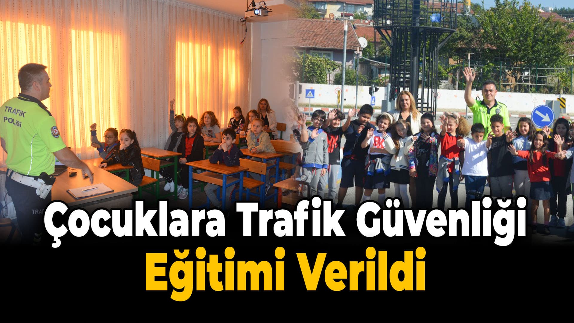 Karabük'te Çocuklara Trafik Eğitimi Verildi