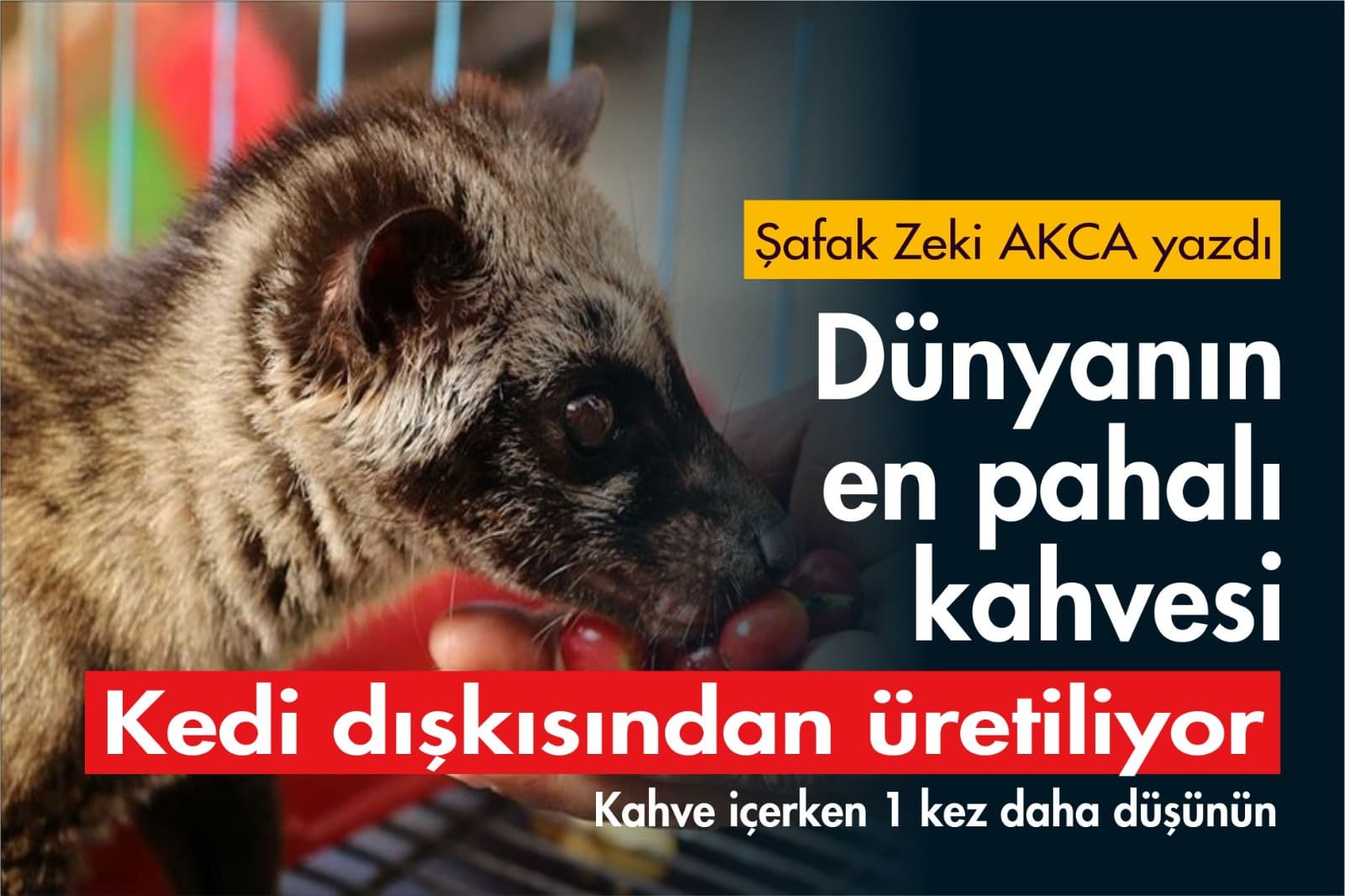 Dünyanın En Pahalı Kahvesi Kedi Dışkısından Üretiliyor