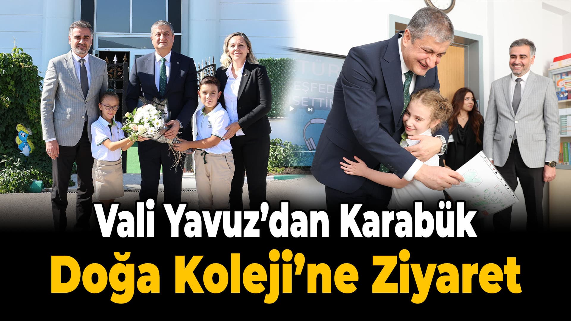 Vali Mustafa Yavuz, Karabük Doğa Koleji Kampüsü’nü Ziyaret Etti