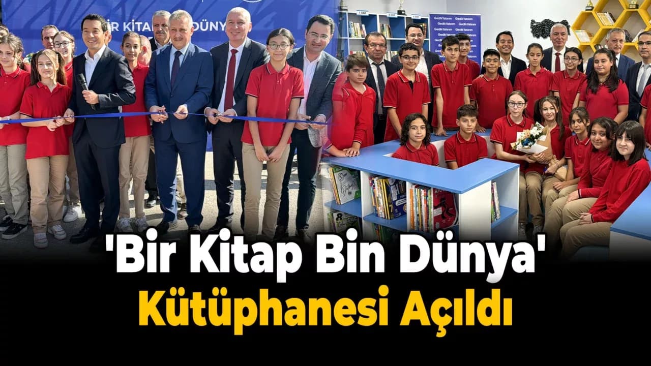 "Bir Kitap Bin Dünya" Projesi Kapsamında Safranbolu'da Kütüphane Açıldı