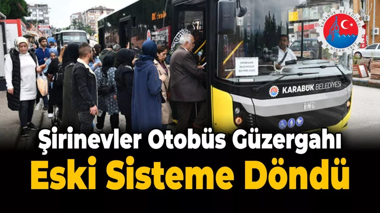 Güzergahlar Eski Sisteme Döndü