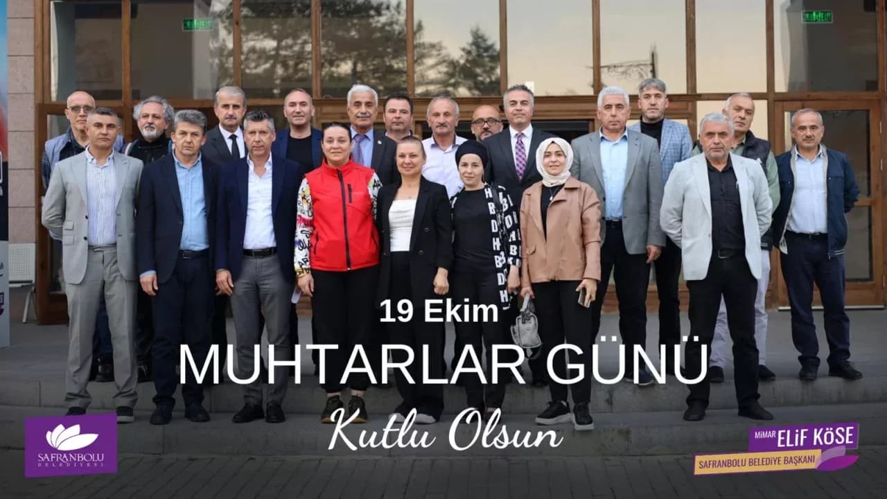 Başkan Köse'den Muhtar Günü Mesajı