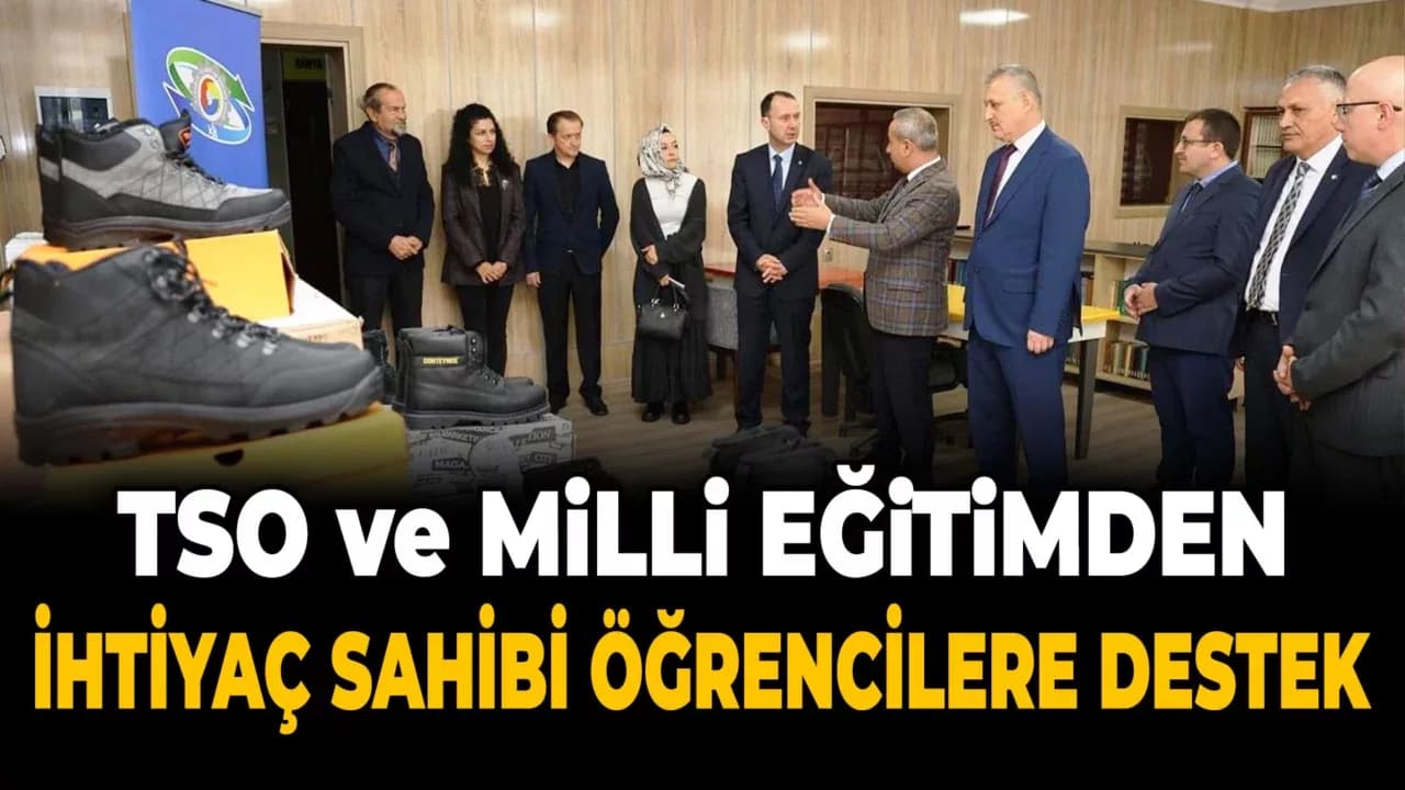 Karabük'te İhtiyaç Sahibi Öğrencilere Ayakkabı Yardımı Yapıldı