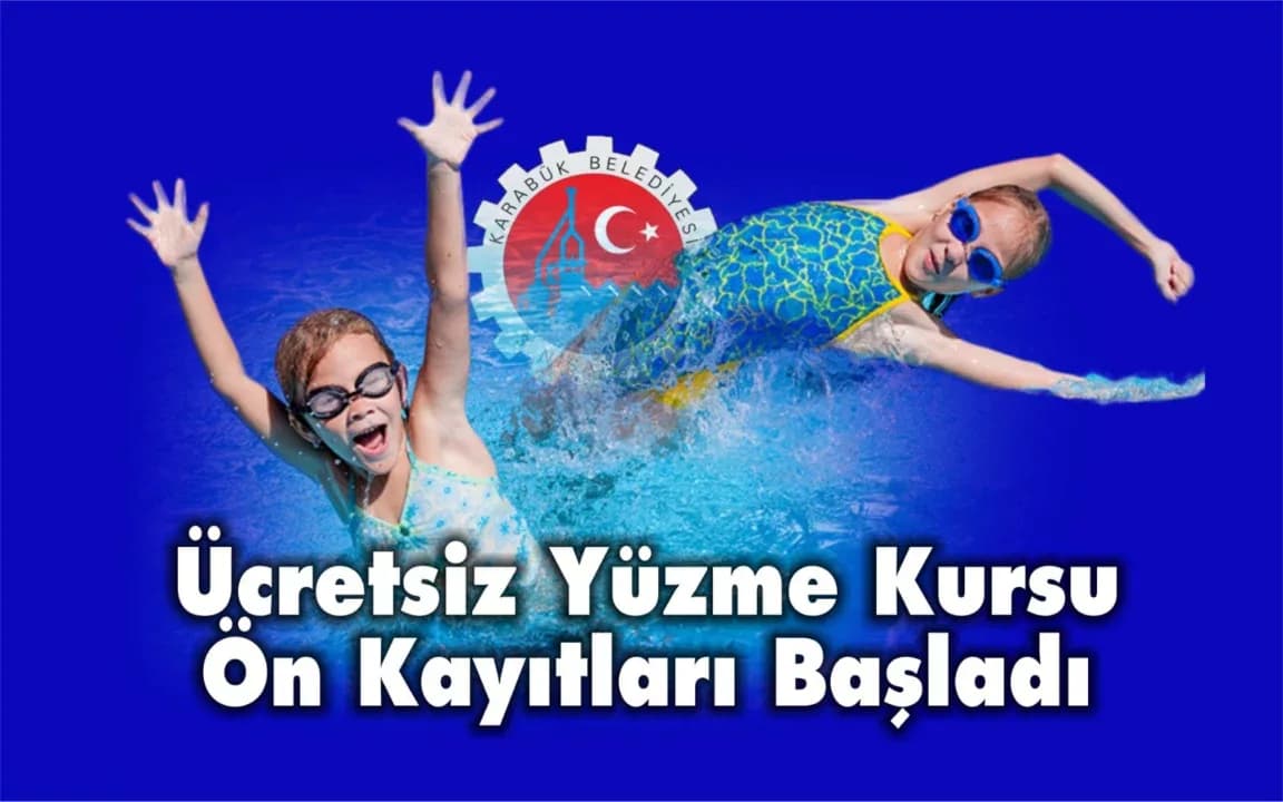 Ücretsiz Yüzme Kursu Ön Kayıtları Başladı