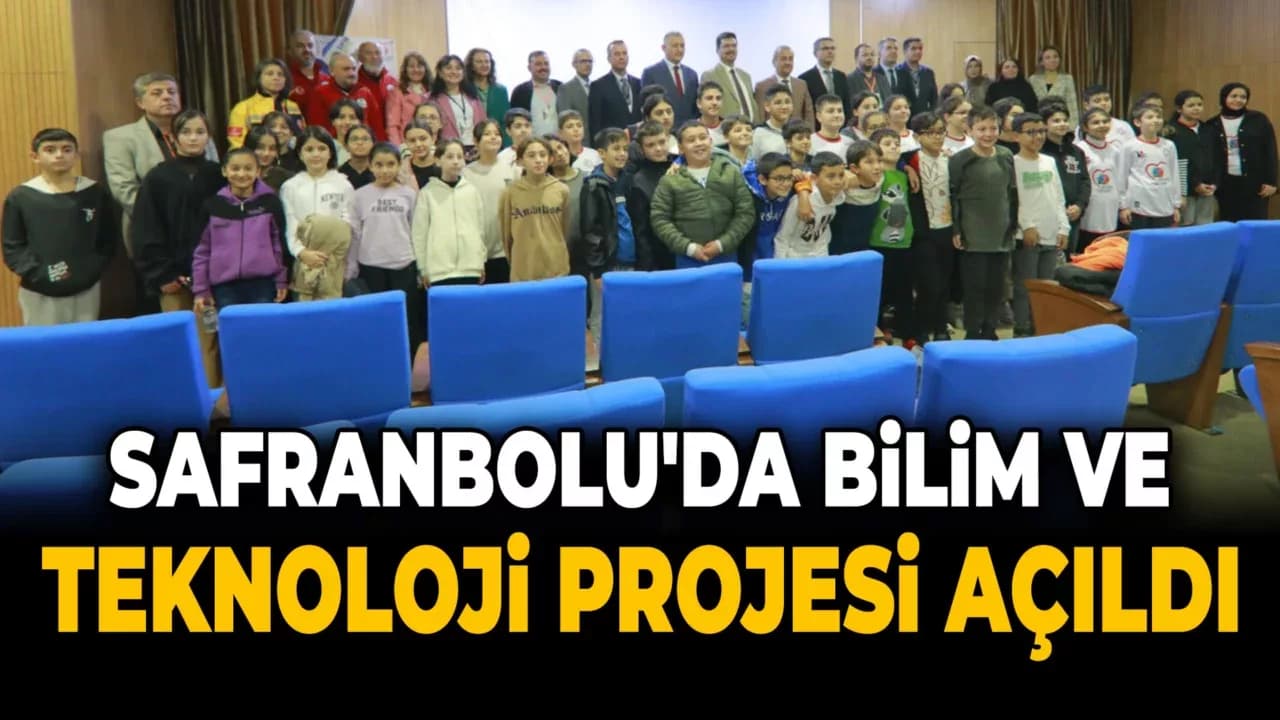 Safranbolu’da “Bilim ve Teknoloji ile Doğada Yürüyorum” Projesinin Açılışı Yapıldı