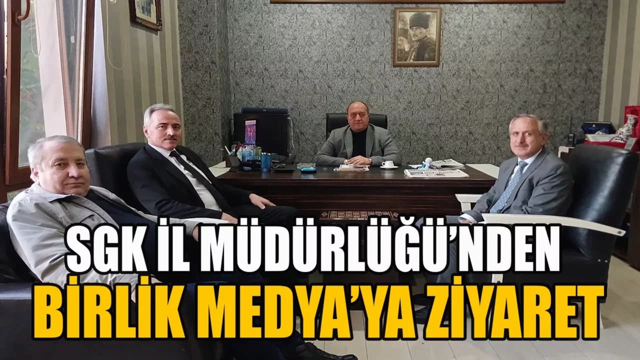 Yıldırım ve Altunkaya Gazetemizi Ziyaret Etti