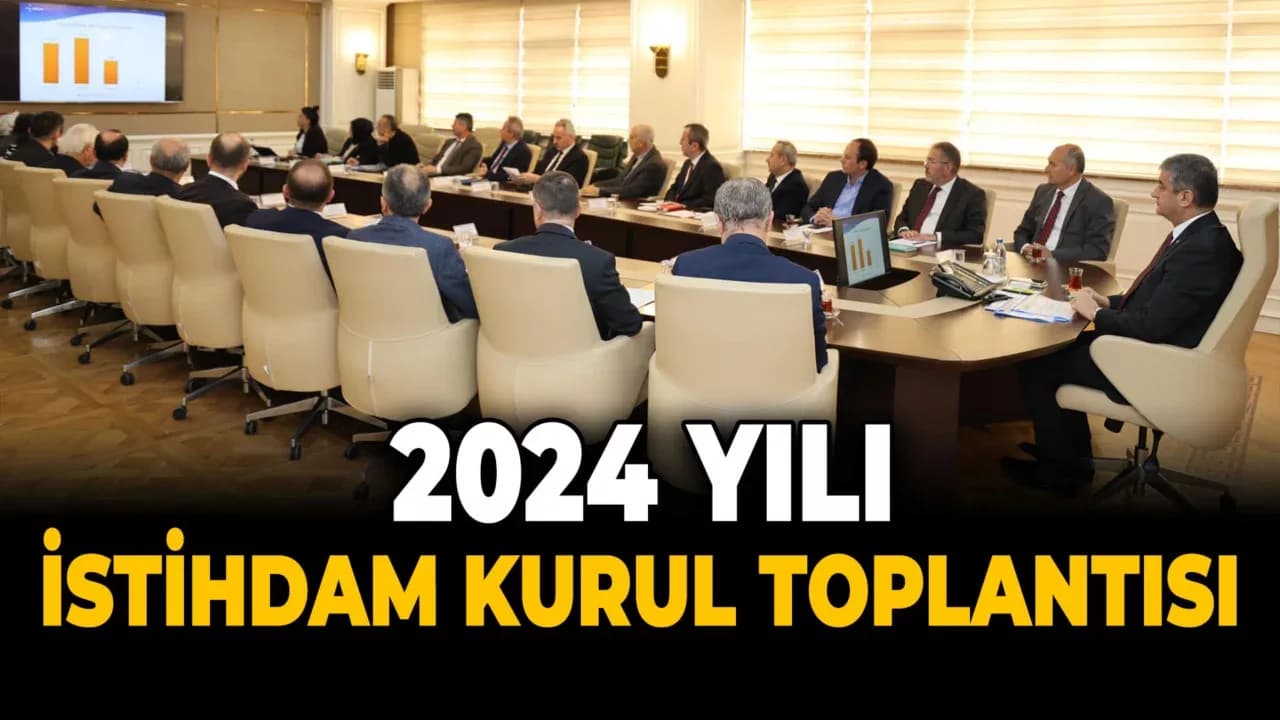 2024 İl İstihdam Kurulu Toplantısı Yapıldı