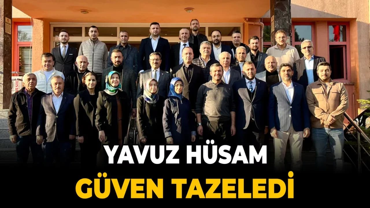 AK Parti Merkez İlçe Başkanı Hüsam Güven Tazeledi