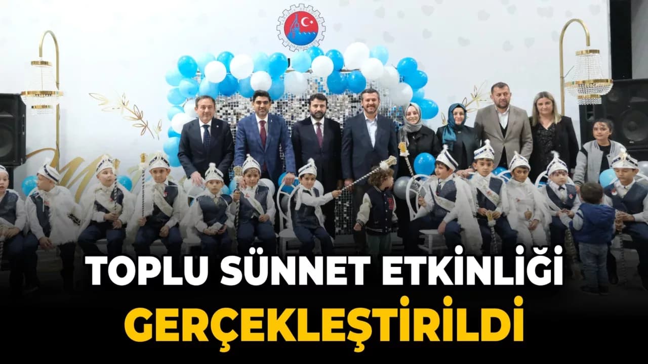 Karabük Belediyesi Toplu Sünnet Etkinliği Gerçekleştirildi