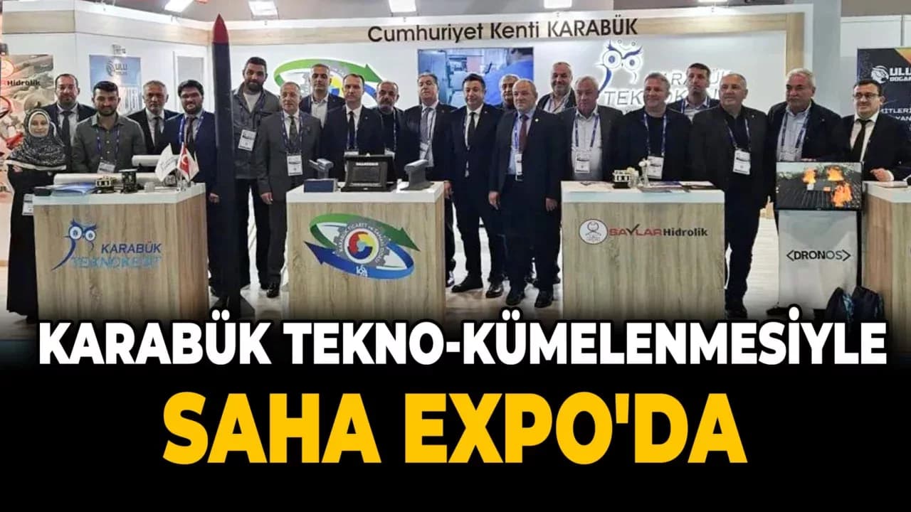 Ticaret ve Sanayi Odası SAHA EXPO Fuarı'nda Ortak Stantla Yer Aldı