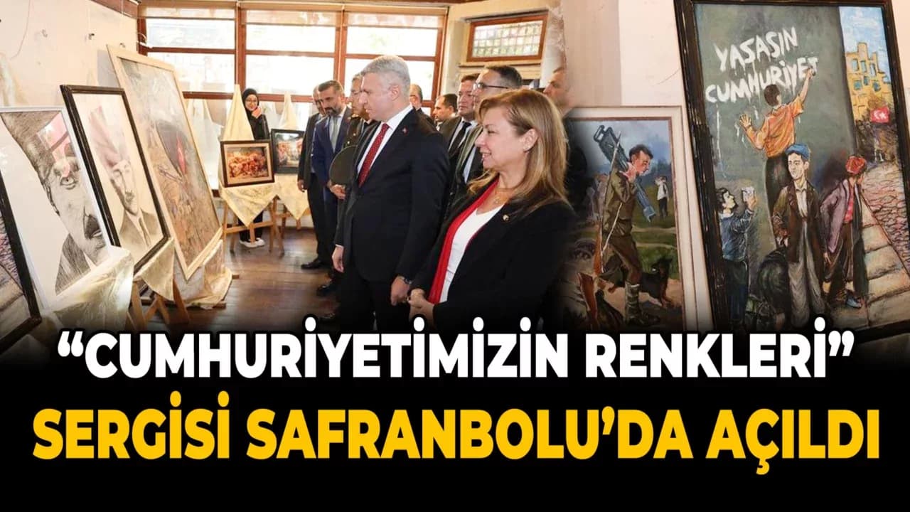 Sanat Galerisi'nde "Cumhuriyetimizin Renkleri" Sergisi Açıldı