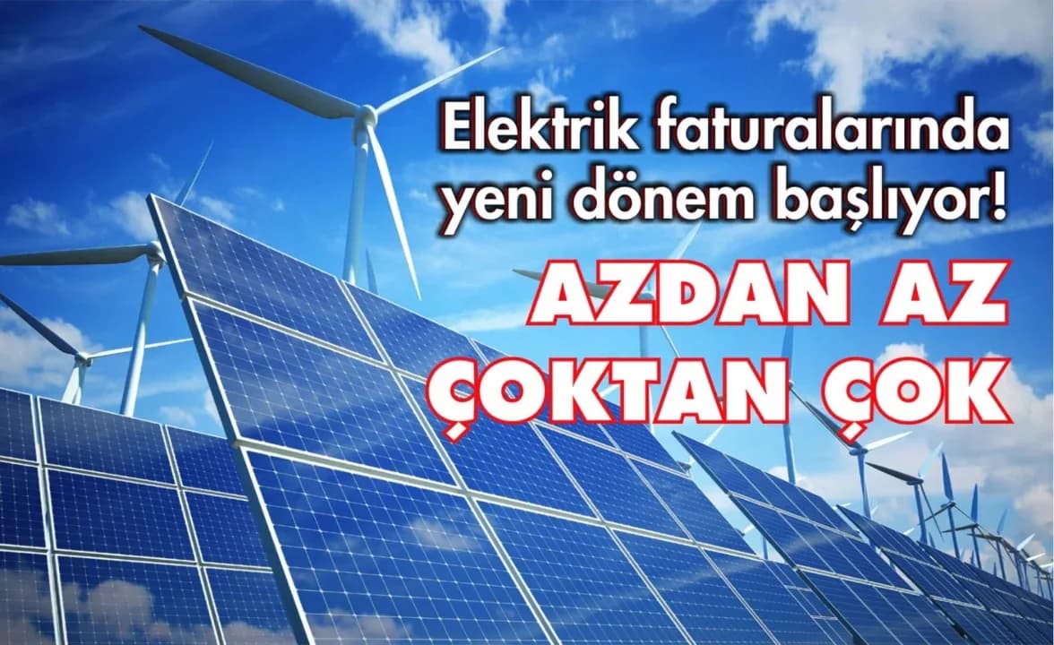 Elektrik FaturalarındaYeni Dönem Başlıyor!