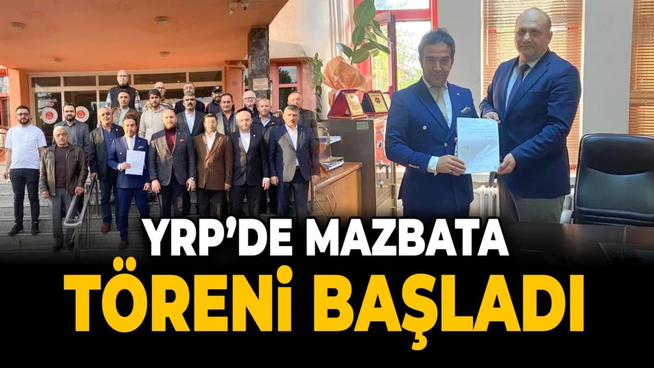 Yeniden Refah Partisi Yeni Dönemine Mazbata Töreni ile Başladı