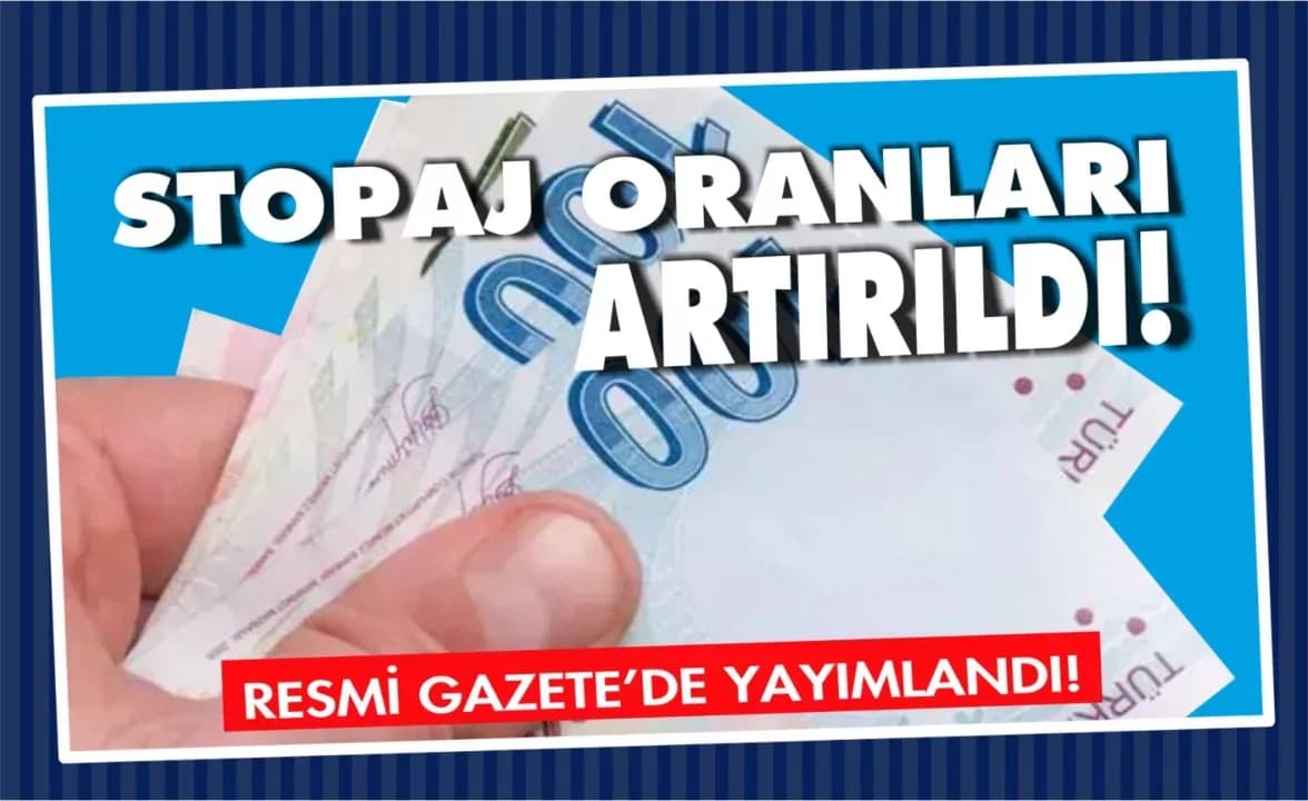 Türk lirası mevduat ve fonlarda stopaj oranları artırıldı