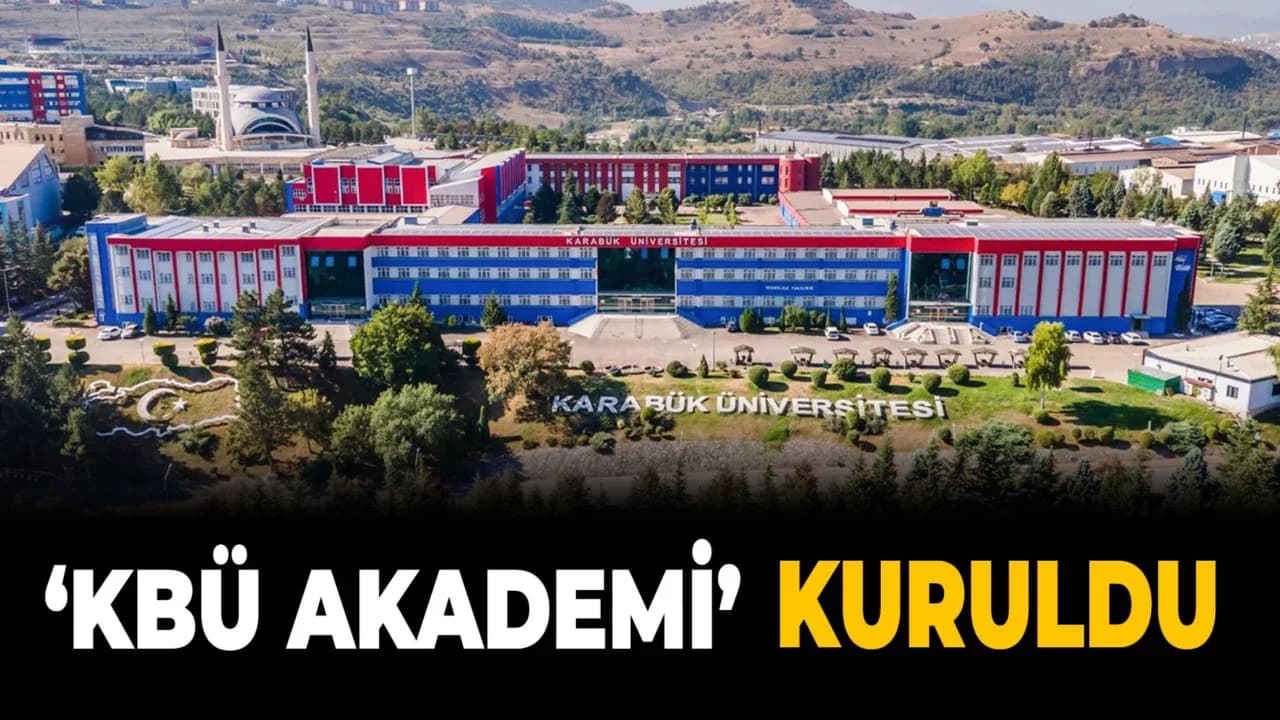 Karabük Üniversitesinde "KBÜ Akademi" Kuruldu