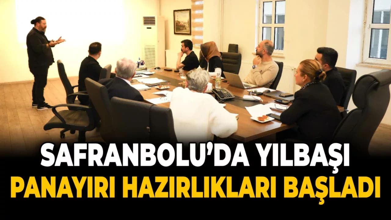Safranbolu Yılbaşına Hazırlanıyor