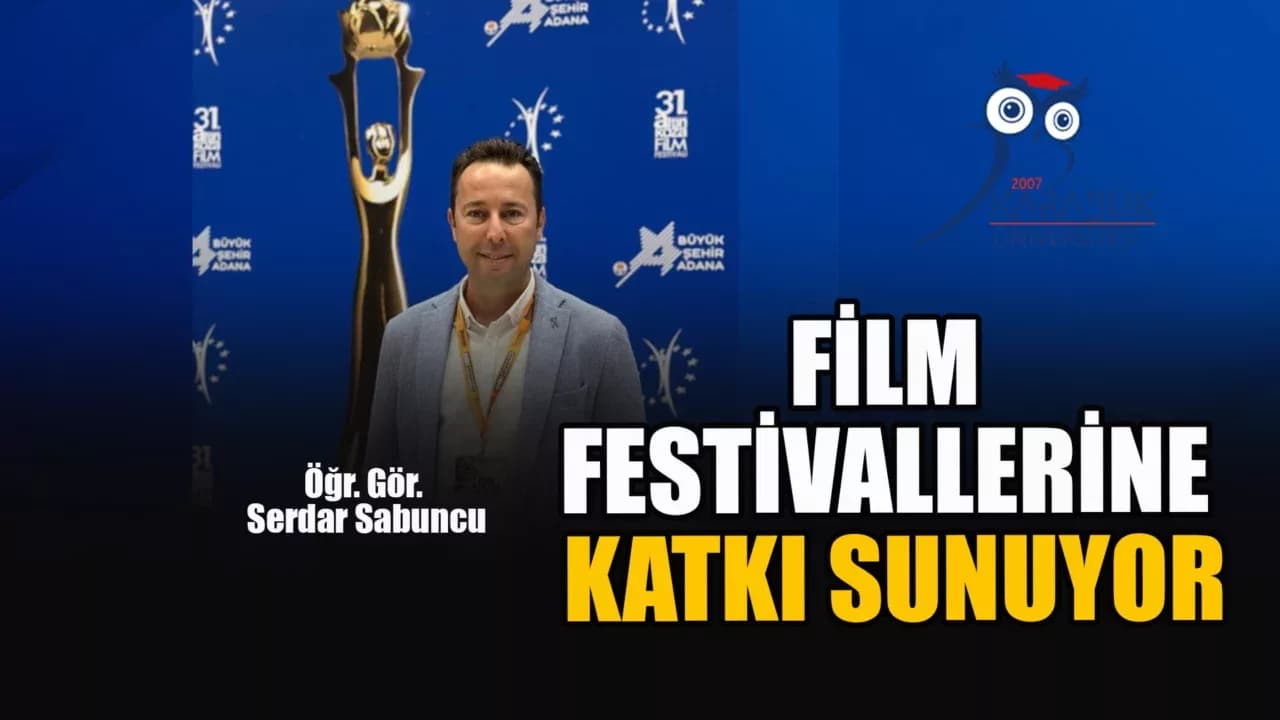 KBÜ'lü Akademisyen, Tanınmış Film Festivallerinde Görev Aldı