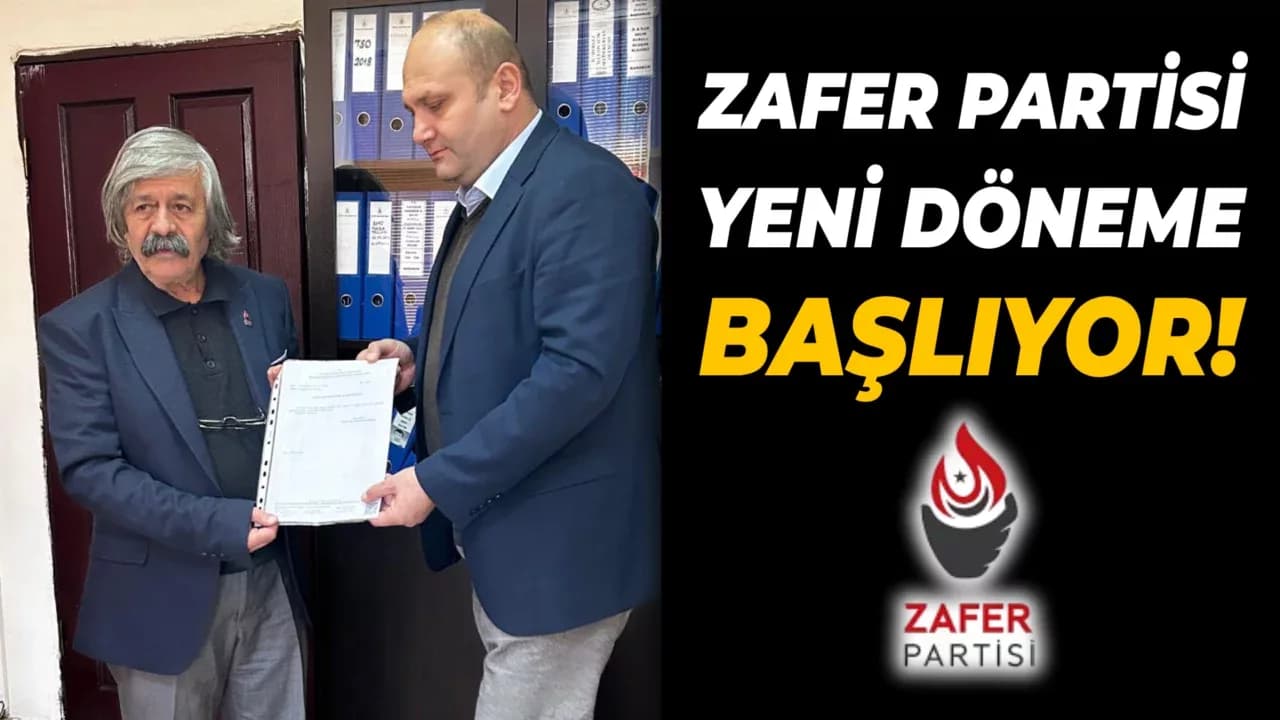 Zafer Partisi İl Başkanı Sami Tokan mazbatasını aldı