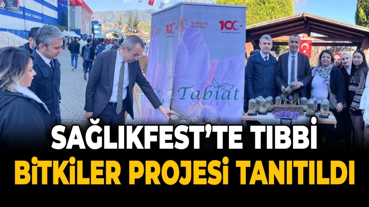 Tarım İl Müdürlüğü SAĞLIKFEST’te Tıbbi Aromatik Bitkileri Tanıttı