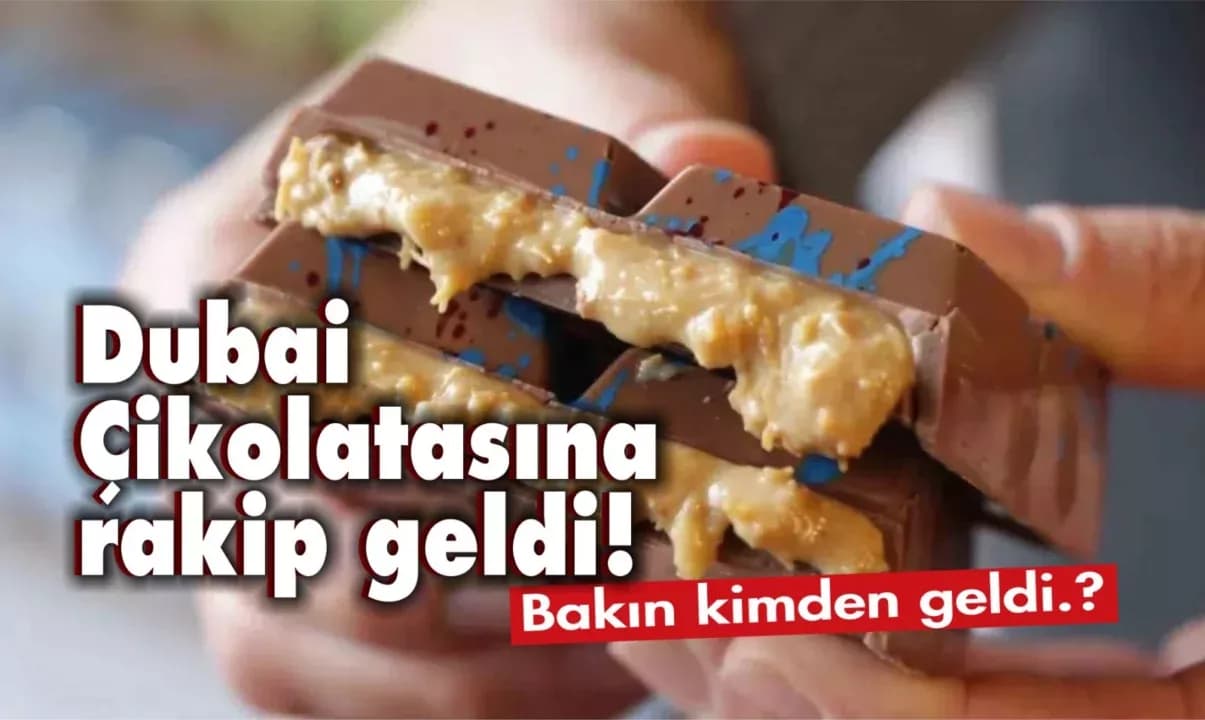 Dubai Çikolatasına rakip geldi! ”Trabzon çikolatası”
