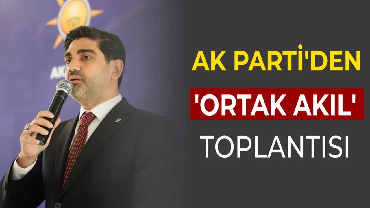 Ak Parti’den Ortak Akıl Toplantısı